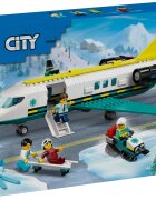 LEGO® City - Avion-ambulanta pentru urgente (60465)
