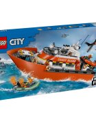 LEGO® City - Barca de salvare si elicopter ale Pazei de Coasta (60504)