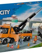 LEGO® City - Camion de remorcare si recuperare cu macara (60467)
