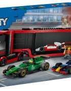LEGO® City - Camion F1 cu masinile F1 RB20 si AMR24 (60445)