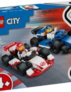 LEGO® City - Masini de curse F1 Williams Racing si Haas F1 (60464)