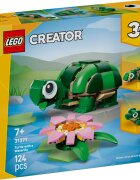 LEGO® Creator - Broasca-testoasa cu o floare de nufar (31377)