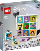 LEGO® Disney - 100 de ani de figuri emblematice de animatie Disney (43221)