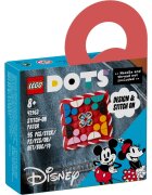 LEGO® Dots - Petic de cusut Mickey Mouse si Minnie Mouse (41963)