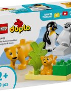 LEGO® DUPLO® - Familii de animale salbatice: Pinguini si lei (10442)