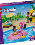 LEGO® Friends - Petrecere la piscina cu unicornul si flamingo (42658)