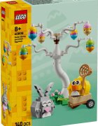LEGO® Iconic - Iepuras si vanatoare de oua de Paste (40808)