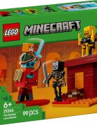 LEGO® Minecraft - Batalie deasupra lavei in Nether (21266)