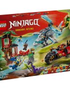 LEGO® Ninjago - Lupta la casa din copac cu vehicule ninja (71857)