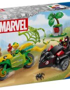 LEGO® Spidey - Spin si electro intr-o urmarire cu dino-vehicule (11198)