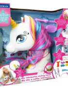 Lexibook Jucarie interactiva Styling Head Unicorn cu accesorii