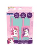 Lexibook Set Walkie Talkies cu raza de transmisie pana la 200 m Unicorn