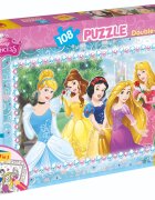 LISCIANI Puzzle 2 in 1 Disney Princess Plus 108 piese