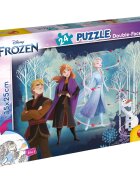 LISCIANI Puzzle 2 in 1 Frozen 24 piese