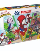 LISCIANI Puzzle 2 in 1 Marvel Spidey si prietenii lui uimitori Provocarea Plus 24 piese