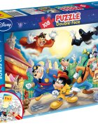 LISCIANI Puzzle 2 In 1 Mickey Mouse Detectiv Plus 108 piese
