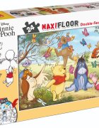 LISCIANI Puzzle de podea 2 in 1 Disney Winnie The Pooh Maxi 24 piese
