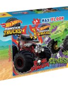 LISCIANI Puzzle de podea Hot Wheels Maxi 24 piese