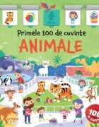 Litera Carte cu clapete Primele 100 de cuvinte Animale