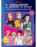 Litera Cartea oficiala de activitati Fetele K-Pop la vanatoare de demoni