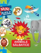 Litera Disney Bebe Mini puzzle Animale salbatice