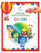 Litera Disney Bebe Prima mea carte cu autocolante Culori