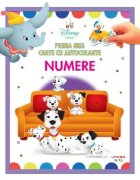 Litera Disney Bebe Prima mea carte cu autocolante Numere