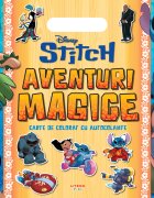 Litera Disney Stitch Aventuri magice Carte de colorat cu autocolante