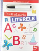 Litera Invat sa scriu Literele Scrie sterge si scrie din nou