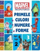 Litera Marvel inceputurile Primele culori numere Forme