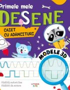 Litera Primele mele desene Caiet cu adancituri