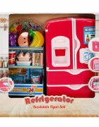 Little Chef Frigider cu 2 usi si accesorii Roz