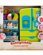 Little Chef Frigider cu 2 usi si accesorii Verde