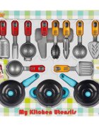 Little Chef Set cu ustensile pentru bucatarie 16 piese