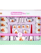 Little Chef Set de ceai din portelan 29 piese Ursulet