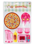 Little Chef Set de joaca cu Pizza si accesorii 15 piese