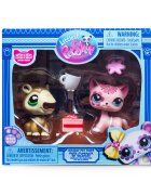 Littlest Pet Shop Set 2 figurine cu accesorii Holiday Pet Pairs S4