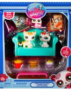 Littlest Pet Shop Set 3 figurine Diner Dash