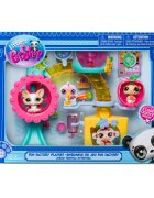 Littlest Pet Shop Set de joaca cu 2 figurine Carusel