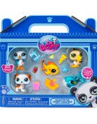 Littlest Pet Shop Set de joaca cu 5 figurine si accesorii Beach Besties