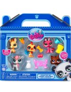 Littlest Pet Shop Set de joaca cu 5 figurine si accesorii Farm Besties
