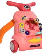 LORELLI Antemergator multifunctional cu centru de activitati Space Pink