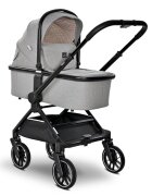 LORELLI Carucior 3 in 1 Reya maner reversibil pana la 22 kg Grey