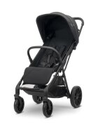LORELLI Carucior pentru copii Nuvella pliere cu o mana spatar reglabil pana la 22 kg Black