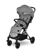 LORELLI Carucior pentru nou-nascut Ribera tip troler dimensiuni compatibile avion Grey Icy