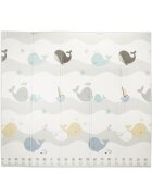 LORELLI Covoras de joaca termic din spuma XPE design cu doua fete pliabil impermeabil 180 x 200 cm Waves and Stars