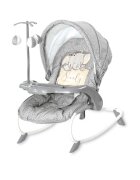 LORELLI Fotoliu balansoar Dream Time Light Grey Elephant New