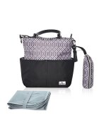 LORELLI Geanta pentru accesoriile bebelusului Laura compartimentata Black