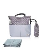 LORELLI Geanta pentru accesoriile bebelusului Laura compartimentata Grey