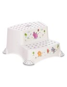 LORELLI Inaltator dublu pentru baie antiderapant Hippo White Grey
